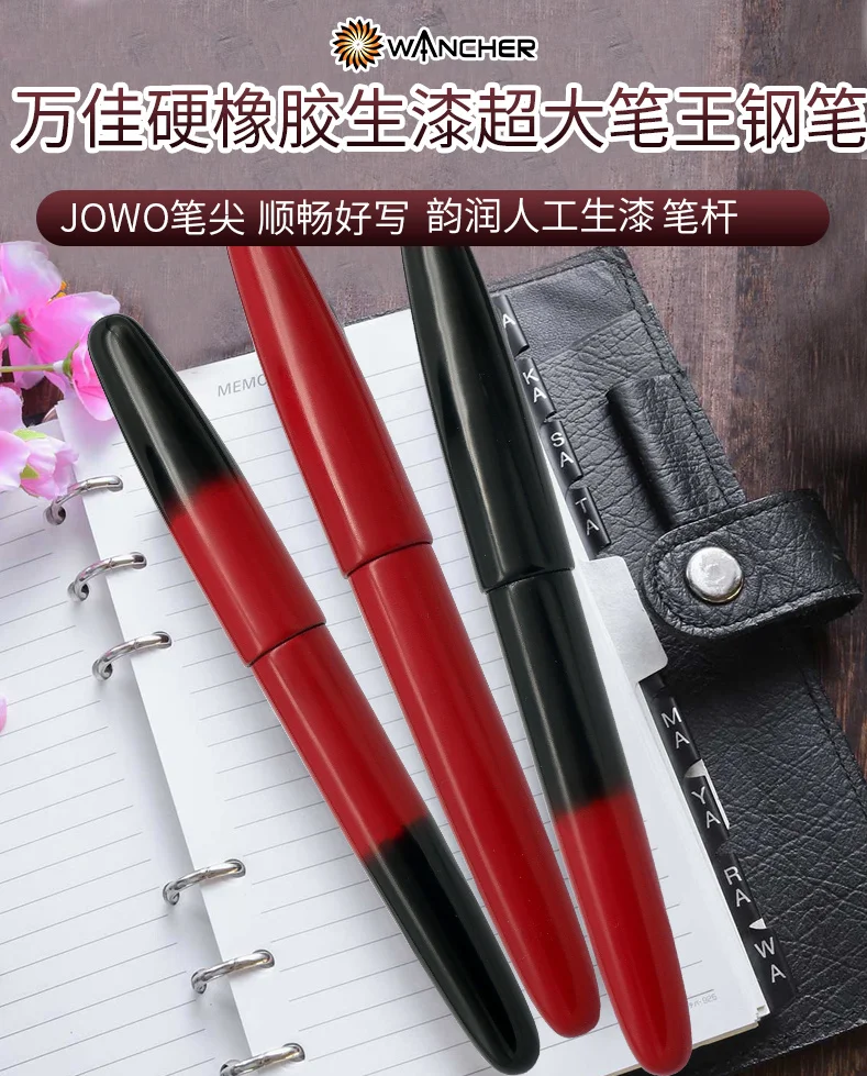 Hard gummi raw farbe, super große stift könig, WANCHER stift doppel farbe handgemachte farbe – Detail 1