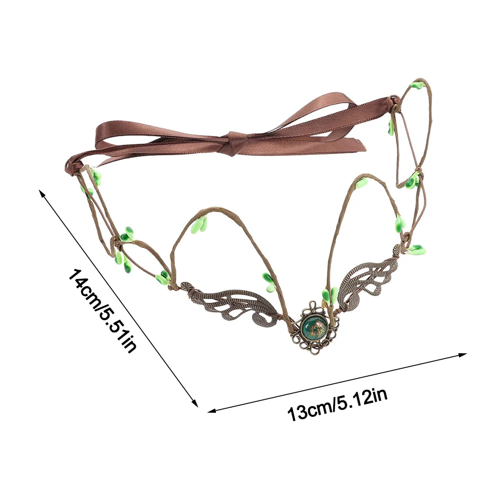 Neues Vine Design Elfenkrone Brautstil Hexe Thema Fee Diadema Kleid Accessoire Hochzeitsaccessoire Kopfschmuck
