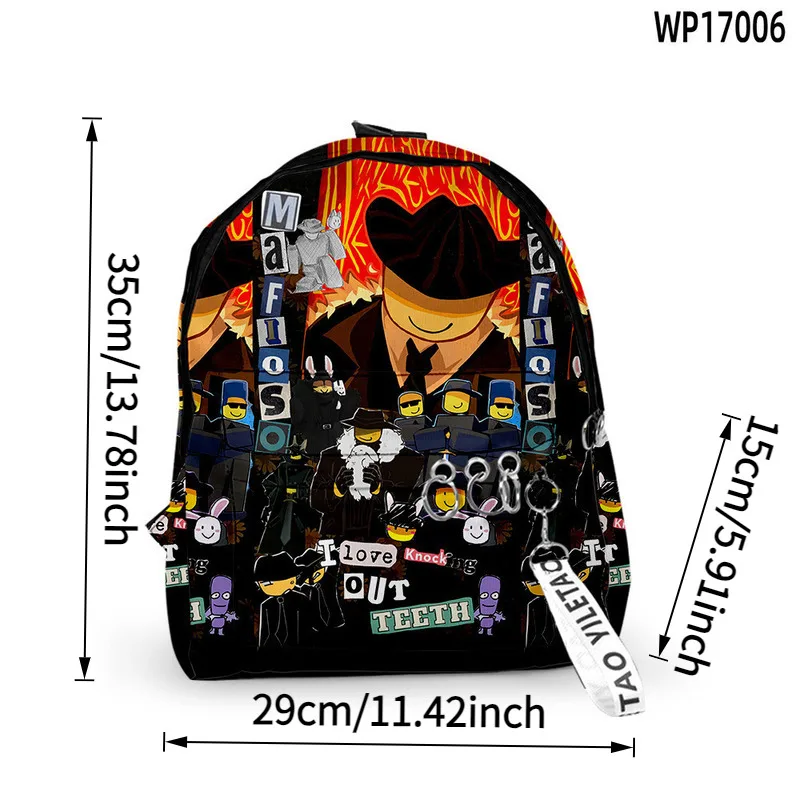 Mochila Forsaken Gubby de 13 pulgadas para estudiantes, mochila escolar para niños y niñas, mochila Forsaken Chance, bolso de hombro Forsaken