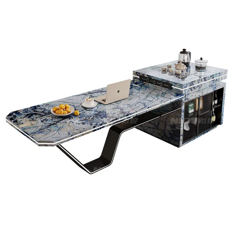 Dragon Head-Raising Day 2025 Slate Island Table Integrated Modern Simple Slate