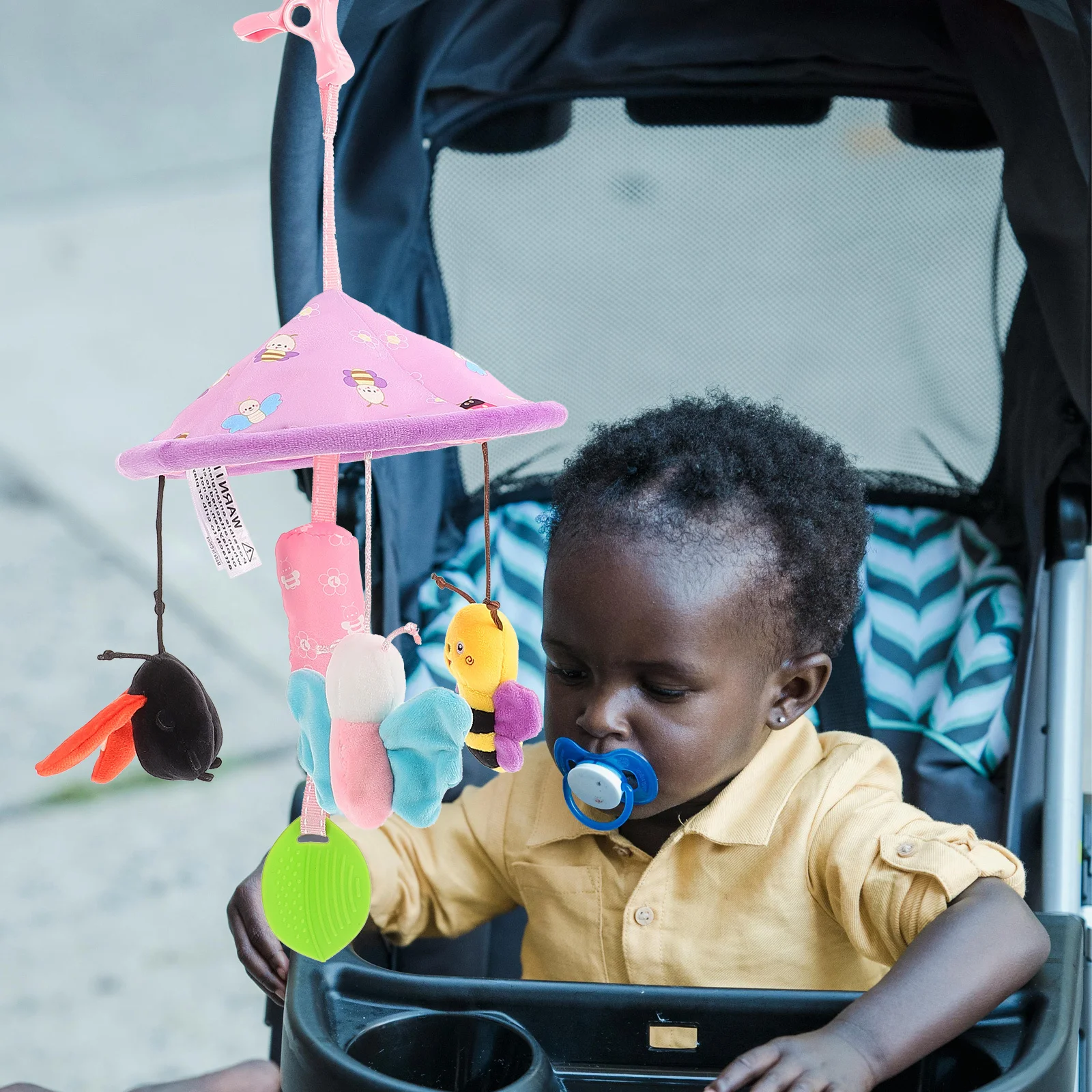 ベビーベッド漫画吊り下げ式幼児用ベッドベビーカーカーシートベビーカー装飾新生児0-3ヶ月ベビーベッド吊り下げ飾り