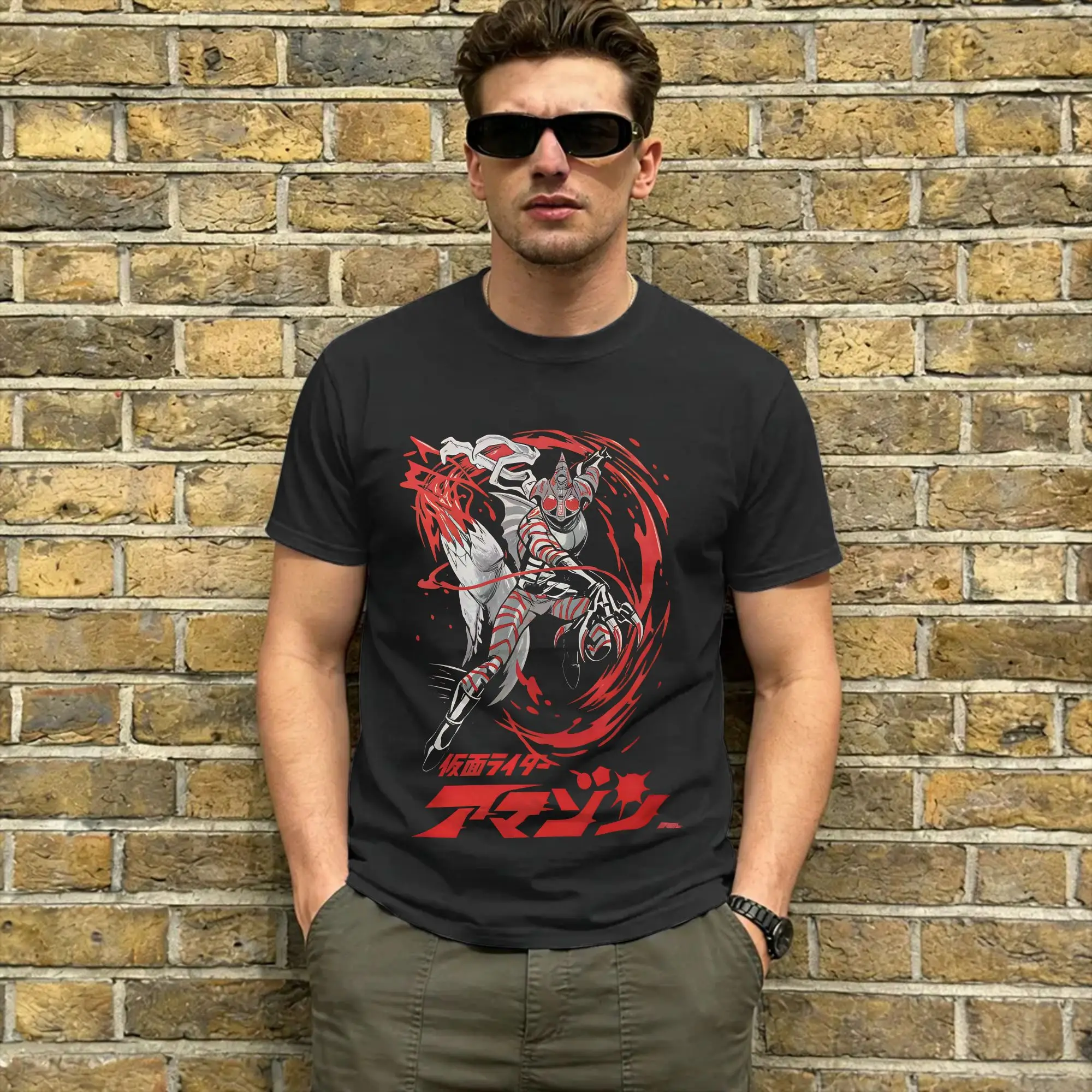 Men's Kamen Riders T Shirts Zornow Pure Cotton Clothing Funny Short Sleeve Crewneck Tees New Arrival T-Shirt