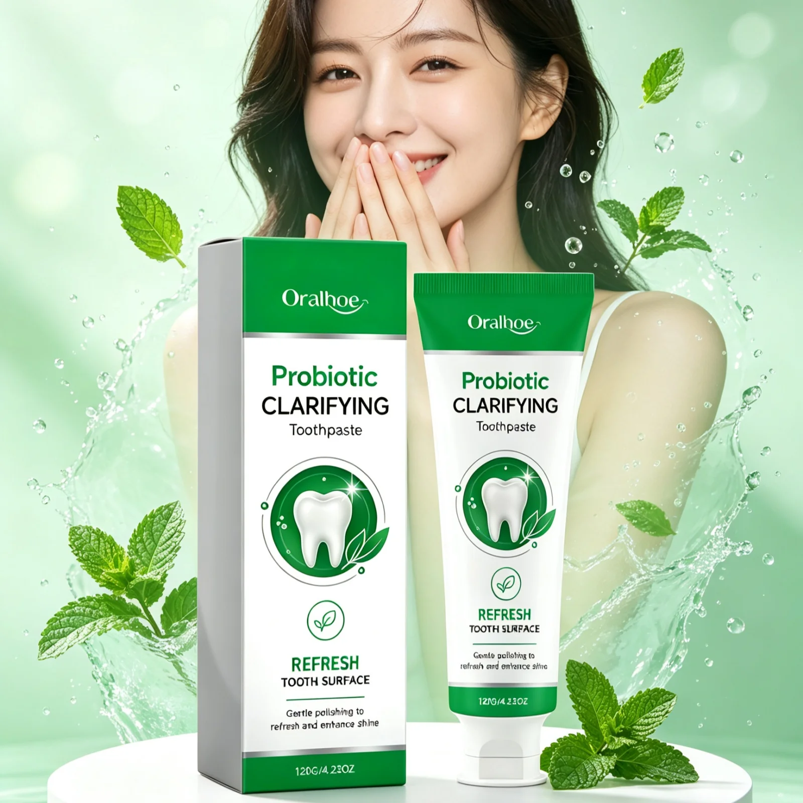 Oralhoe Whitening Mint Toothpa - Teeth Whitening Opalescence 评论和价格