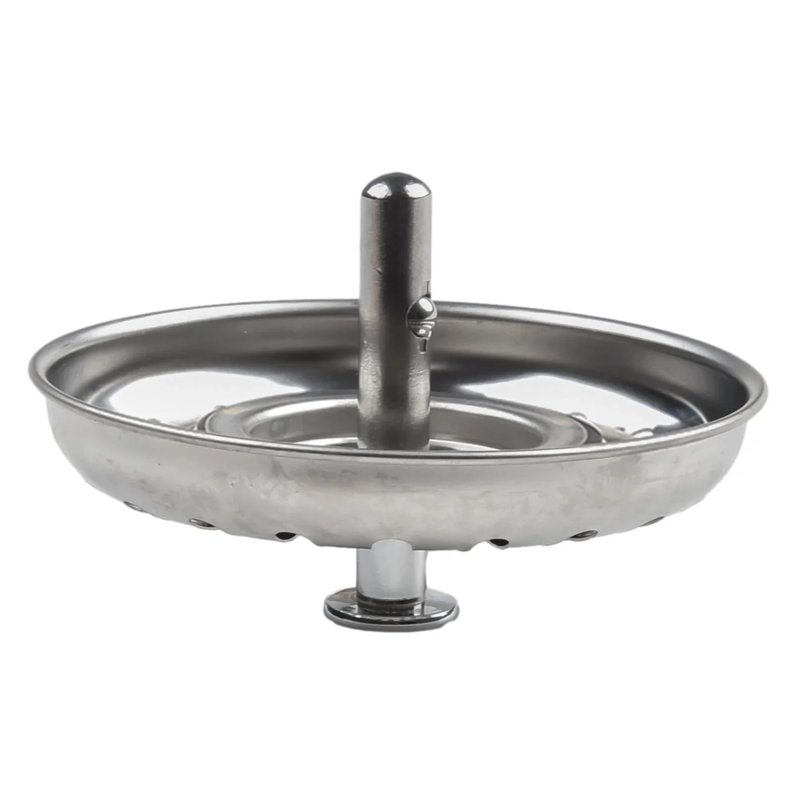 Outstanding Stainless Steel Replacement Waste Plug for Bathroom and Kitchen Sink with Convenient Cleaning Feature
