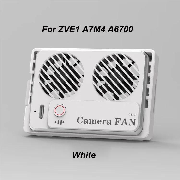Sonyカメラ用の急速冷却ファン,zve1,a7m4,a6700,a7c,a7s3,zv1,zve10用