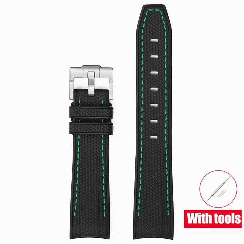 Gummi-Armband für Swatch X Omega Joint MoonSwatch, wasserdichtes Sport-Uhrenarmband, 20 mm, gebogenes Silikon-Endband für Männer und Frauen