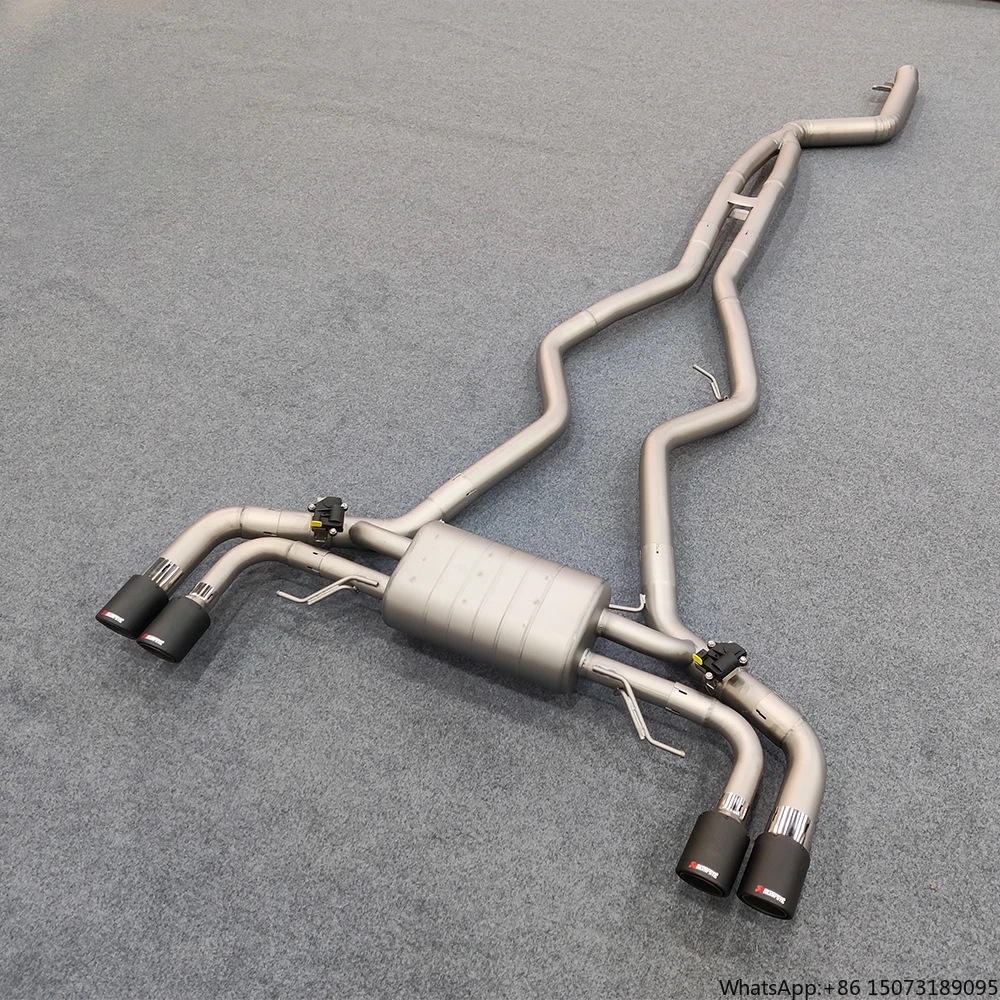 

Высокопроизводительная выхлопная система Catback для M340i M440i G20 G22 из нержавеющей стали с регулируемыми клапанами и контроллером