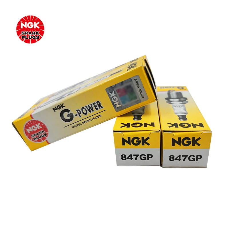 NGK nickel alloy 847GP spark plug is suitable for Baojun, Beidouxing, Changan Star, Senya, Wuling Hongguang oe 90048-51188