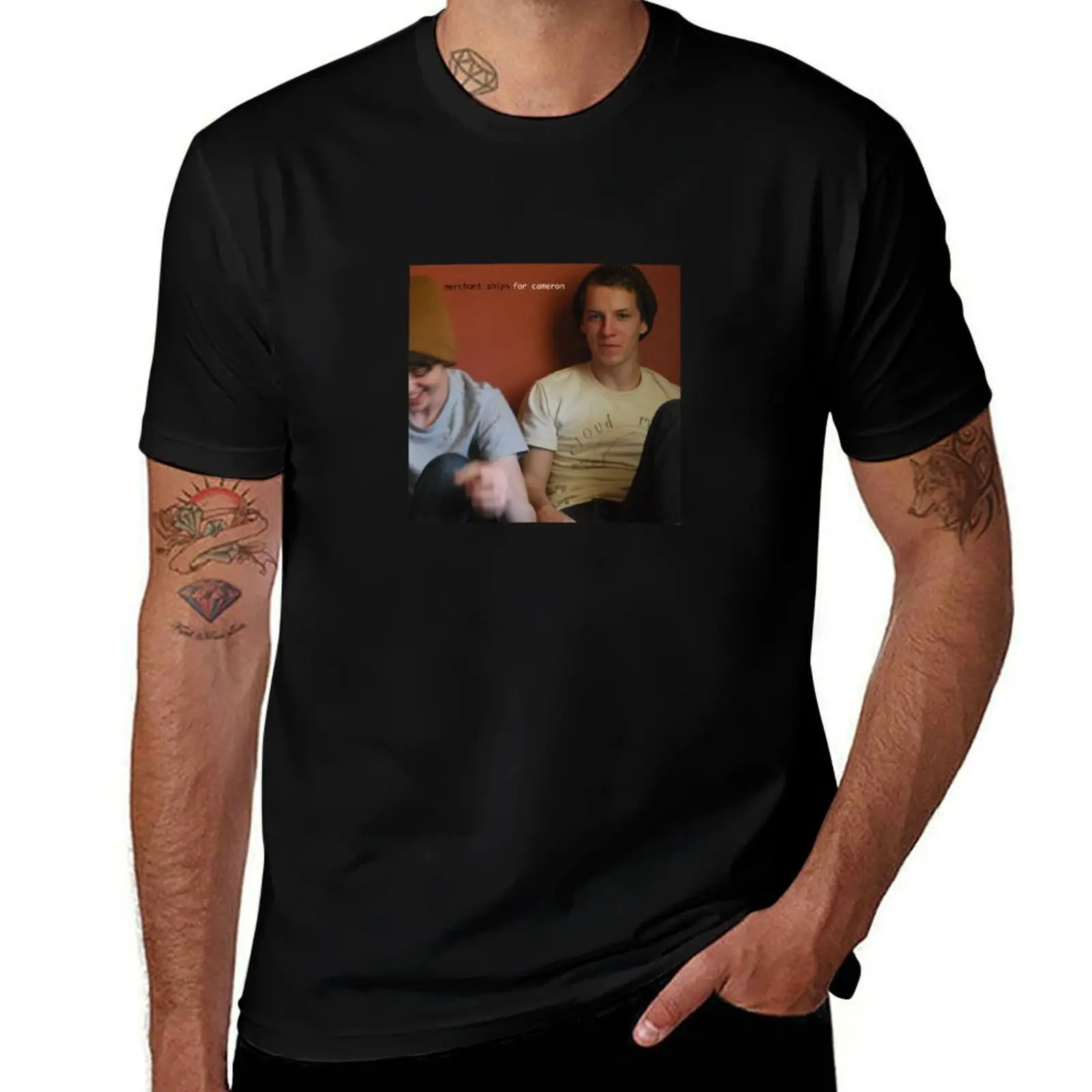 For Cameron Merchant Ships T-Shirt Thanksgiving Casual Tee
