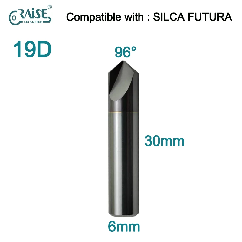 

RAISE Cutter 19D Compatible with SILCA 19D ILCO SILCA FUTURA Key Machine