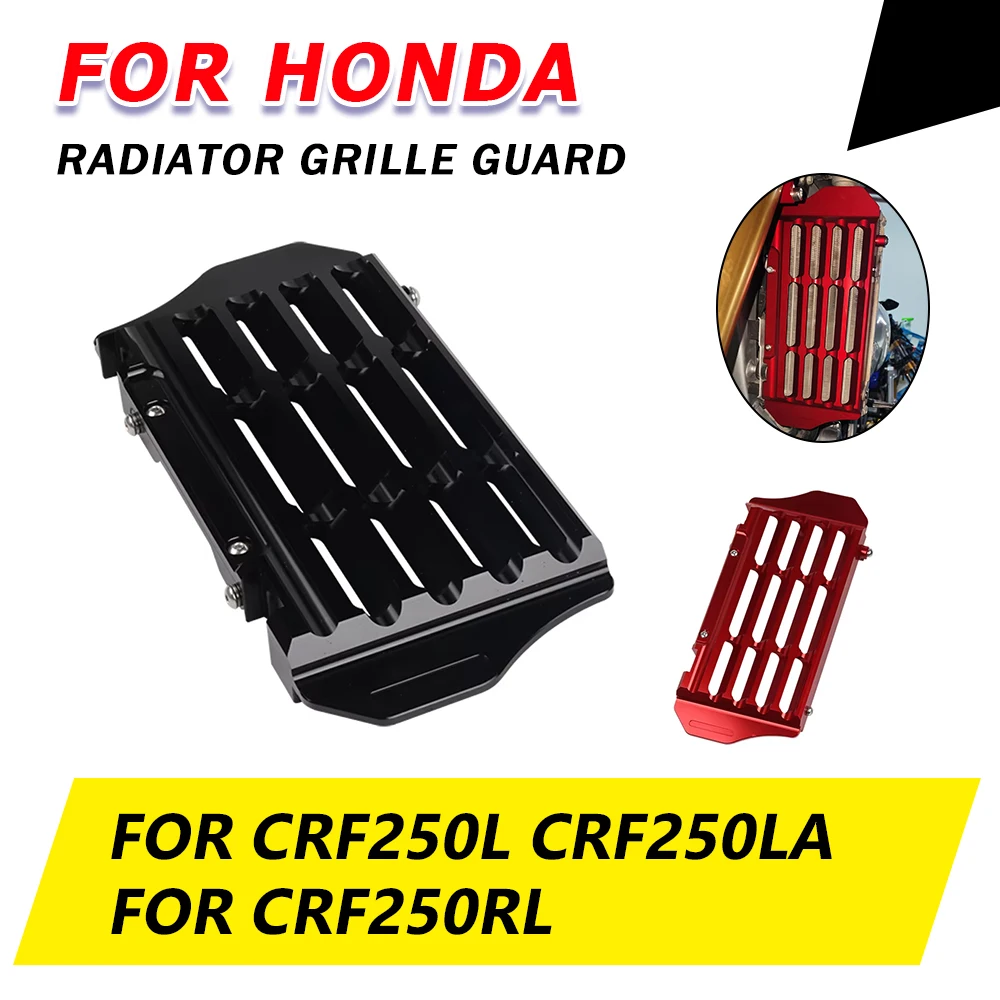 Radiator Grill Cover Protector Guard For HONDA CRF250L CRF250RL CRF 250 L CRF250 LA RA Motorcycle Accessories Radiator Grille