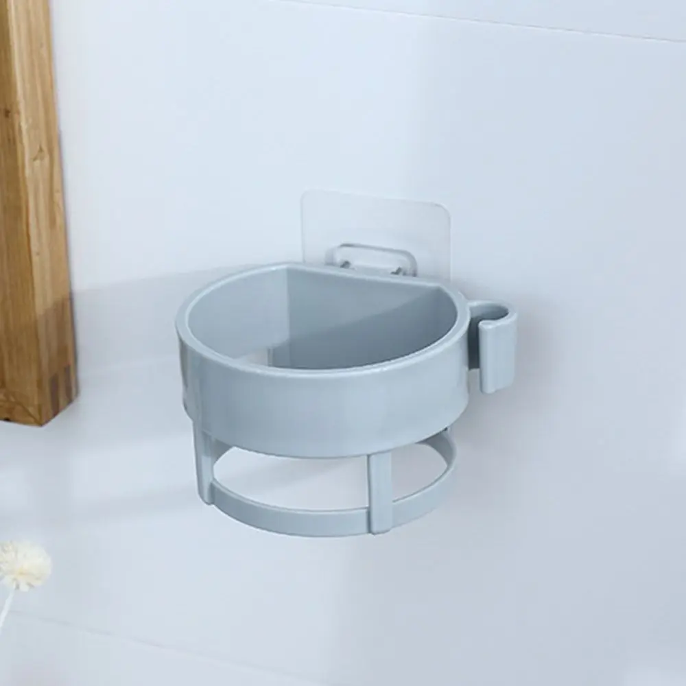 

Perforation-Free Hair Dryer Stand Storage Shelf Hair Dryer Storage Shelf Wall Hanging Bathroom Air Dryer Bathroom Hanger