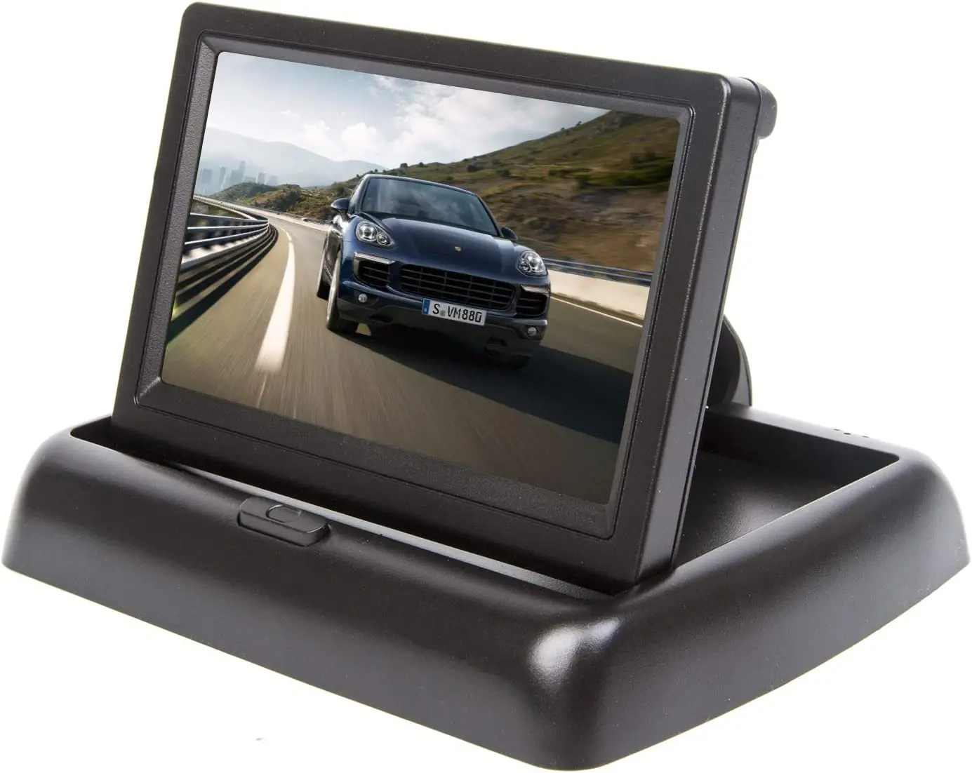 

4.3 Inch Small Mini Digital Flip Down Foldable Monitor Screen for Car Truck Vehicle Rear View Reverse Parking Kits