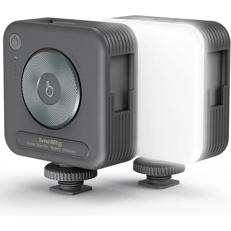 

SmallRig P96 LED Video Light, Portable Camera Lights, 96 LED Beads for Photography Video Lighting, Rechargeable 2200mAh CRI 95+