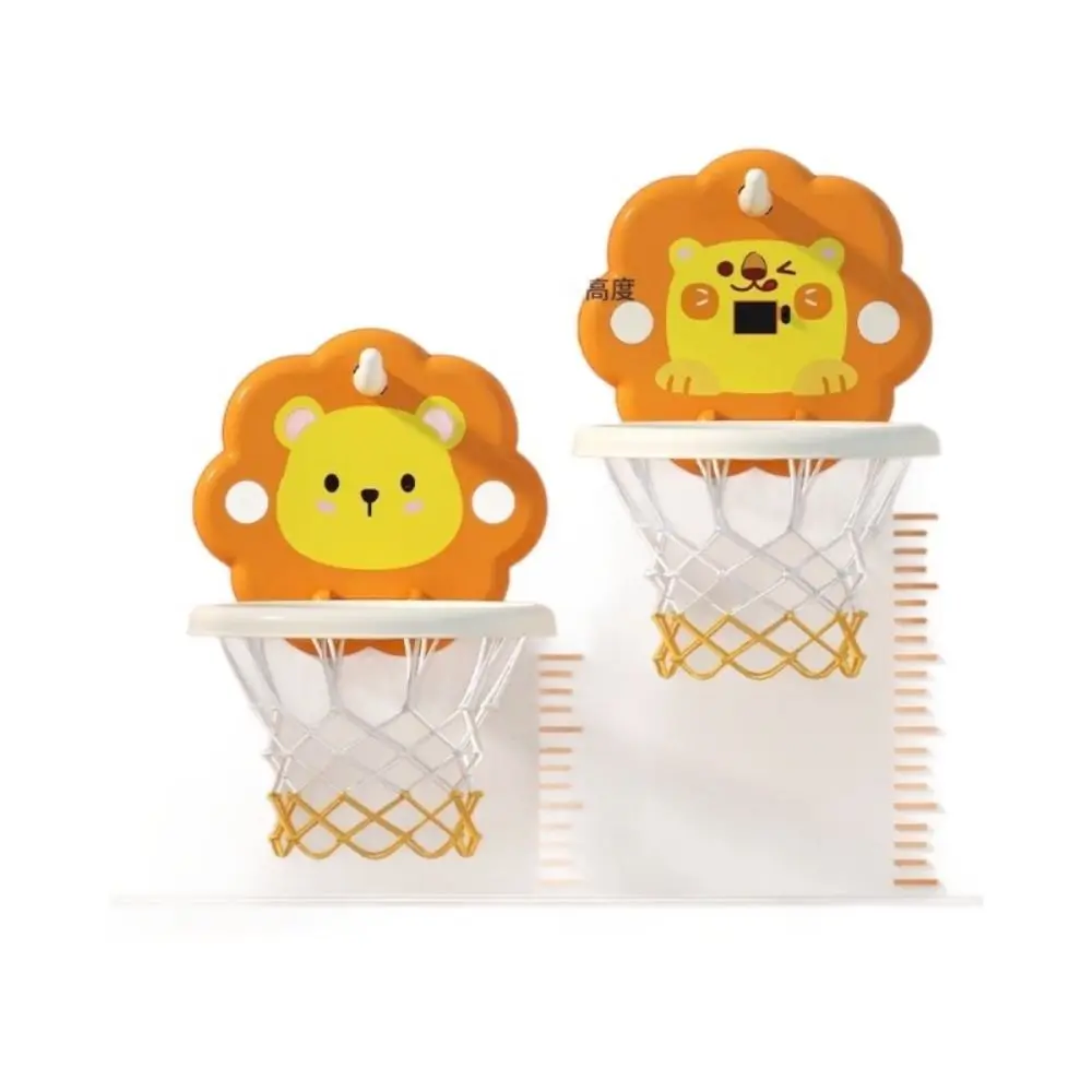 Hanging Mini Basketball Hoop Basketball Net Athletic Animal Basketball Board with Mini Ball Foldable Basketball Training Toy