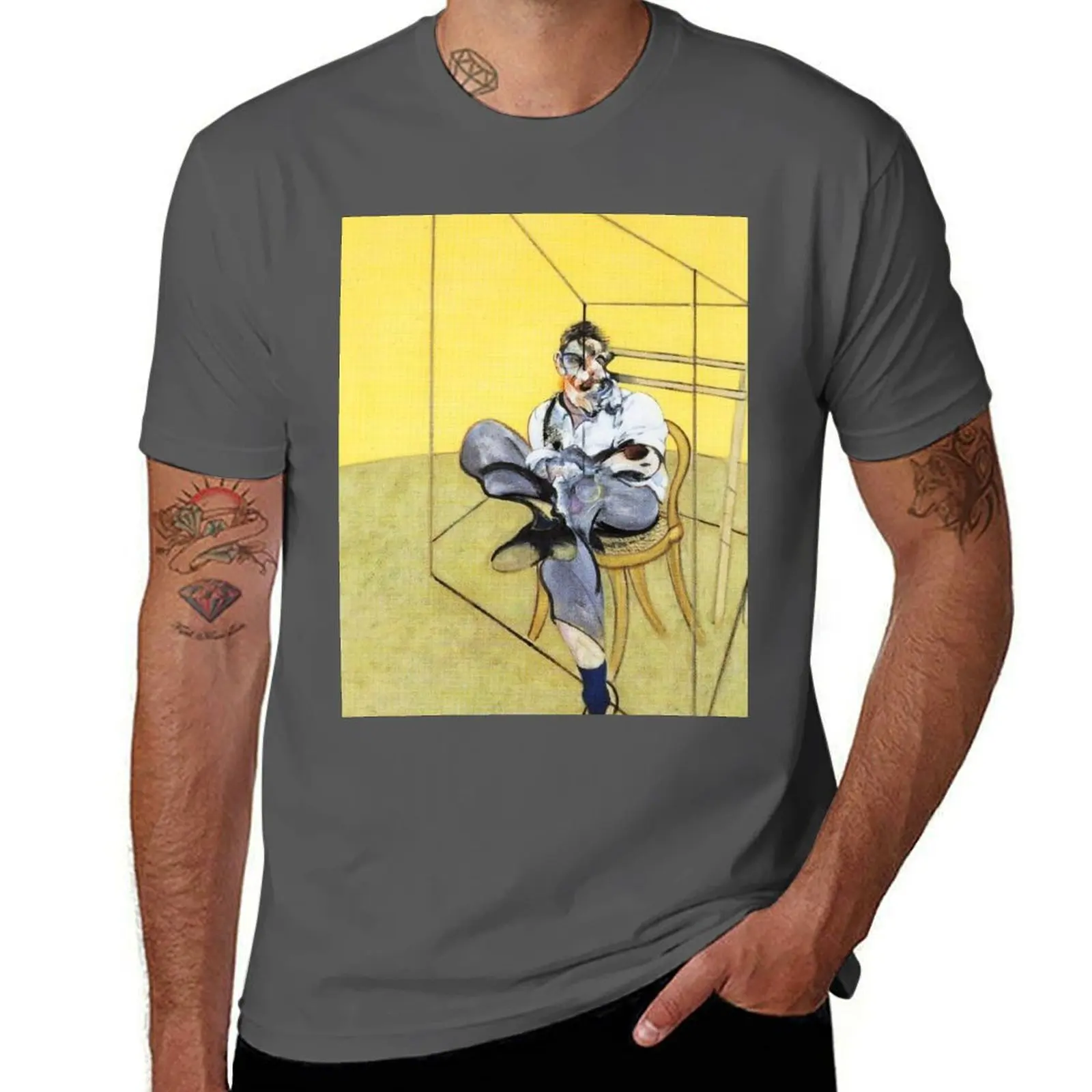 

Francis paintings Francis Bacon Bacon artwork T-Shirt Holiday Casual Short Sleeve Top