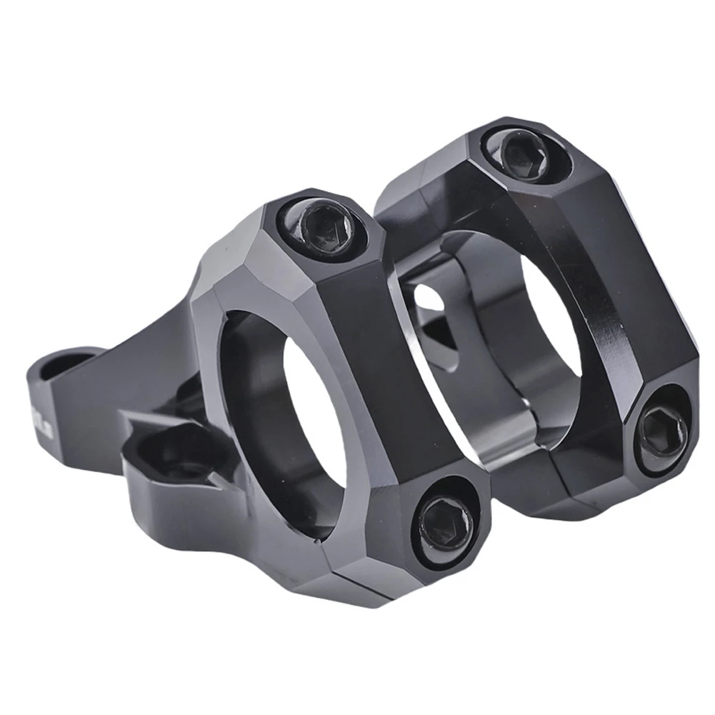 

For Mountain Bike & DH Riders Double Side Bike DH Stem Heavy Duty 31.8mm Alloy 6061 35mm Riser Design CNC Machining