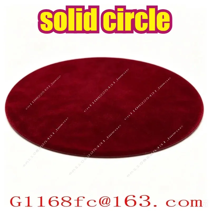 1pcs Solid Circle Silk Polishing Cloth Coated with Oxidized Polymer Replaces ATM Metallographic Precision Mirror Polishing part