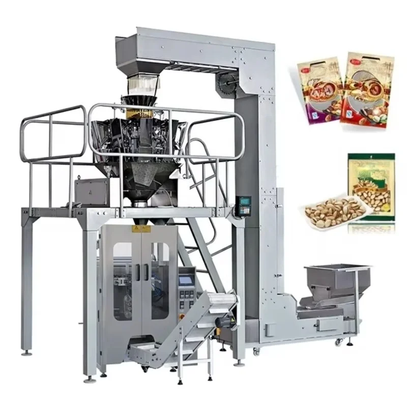 Customized Multifunctional Premade Bag Packing Machine For Nuts Peanut Cashew Seeds Granule Food Sealing Packaging