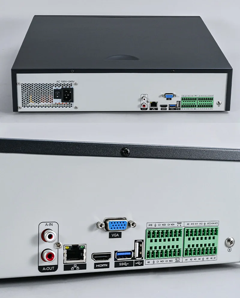 Registratore NVR 4K 8MP a 64 canali