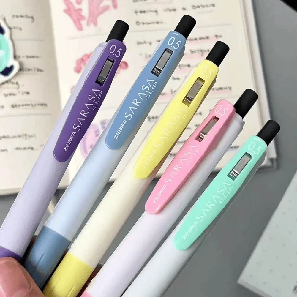 Набор из 5 японских гелевых ру – обзор и цена Zebra Pen Sarasa