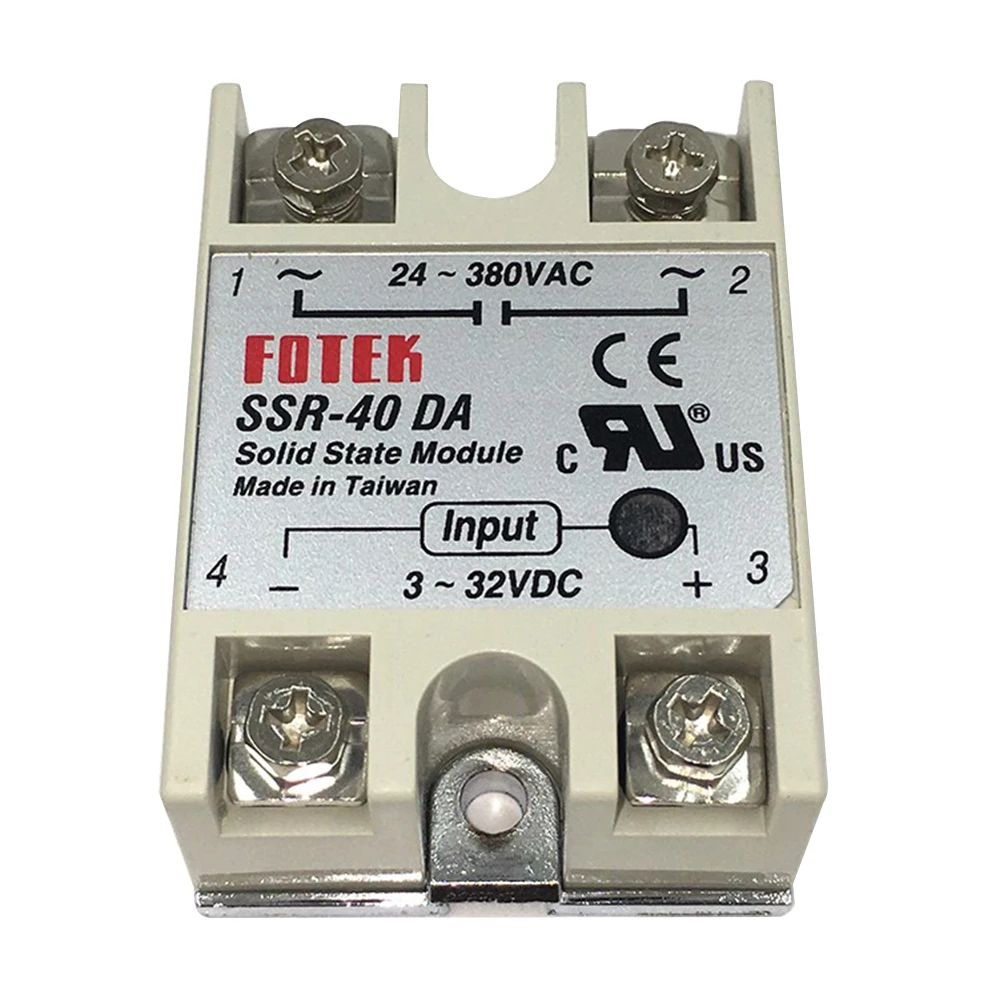 REX-C100FK02-V * DN régulateur de température Intelligent sortie SSR + SSR-40 + Thermocouple de sonde K + dissipateur thermique SSR-40