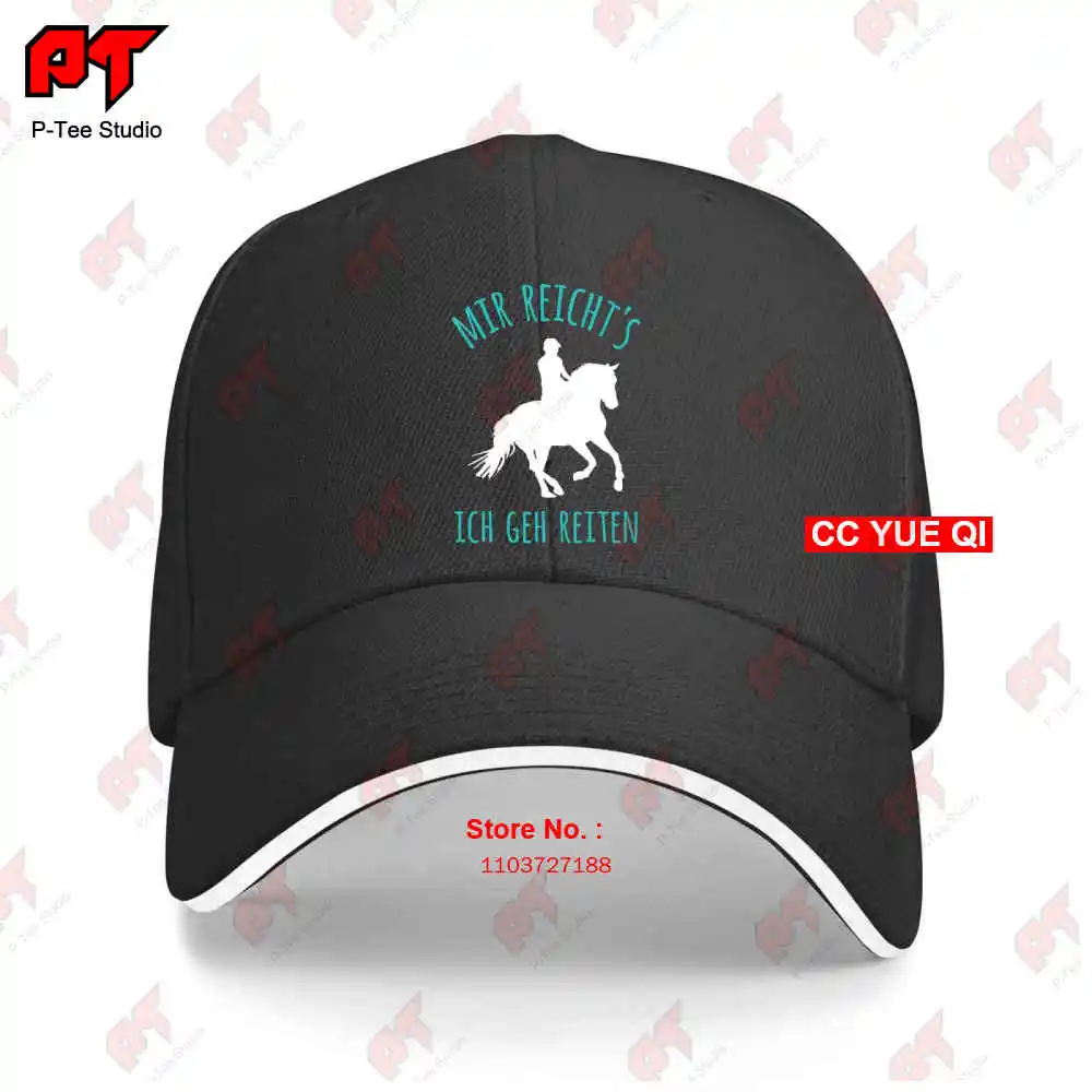 Pferd Reiterin Herz Mir Reicht‘S Reiten Frau Mdchen Frauen Baseball Caps Truck Cap 1GP3