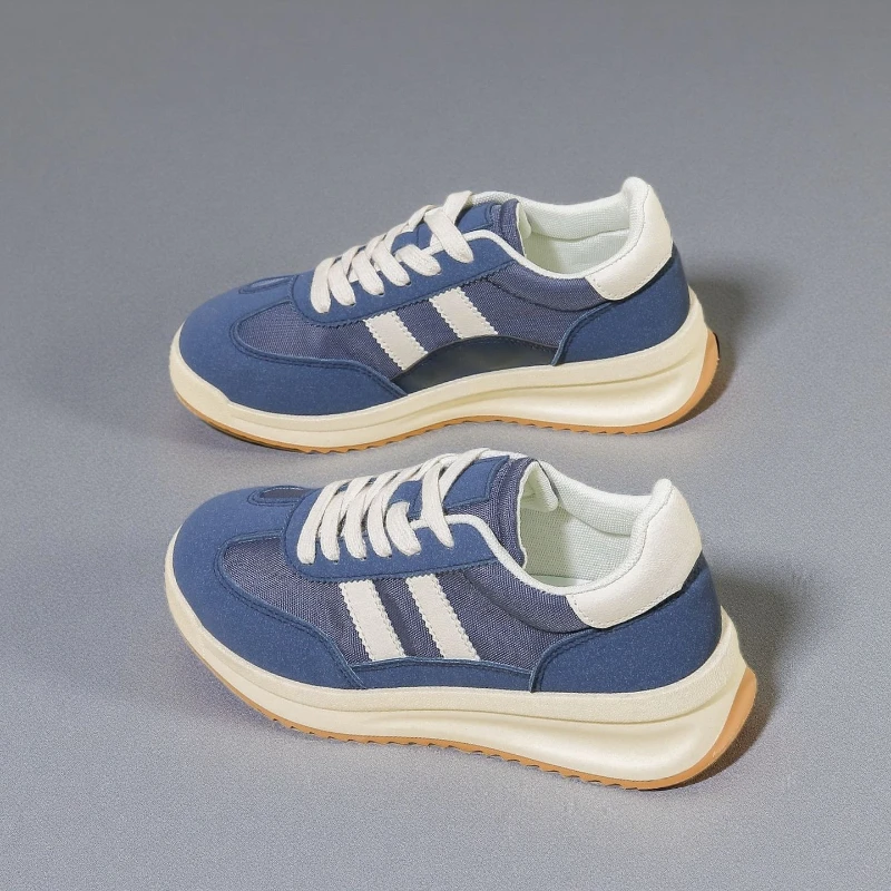 

Весенне-осенняя новая женская обувь 2026, универсальная повседневная обувь на толстой подошве, уличная спортивная обувь, дышащие удобные кроссовки