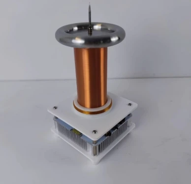 

Music electric music T e s l a coil air lighting TSL arc ion induction windmill wreath ion horn