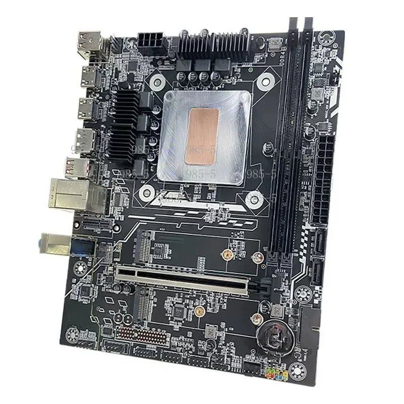 12Th Core Interposer QXZR ES 0000 8C12T Integrated CPU, M-ATX Motherboard Combo Support DDR4 RAM NVME M.2 Pcie2.0X8 - view 3