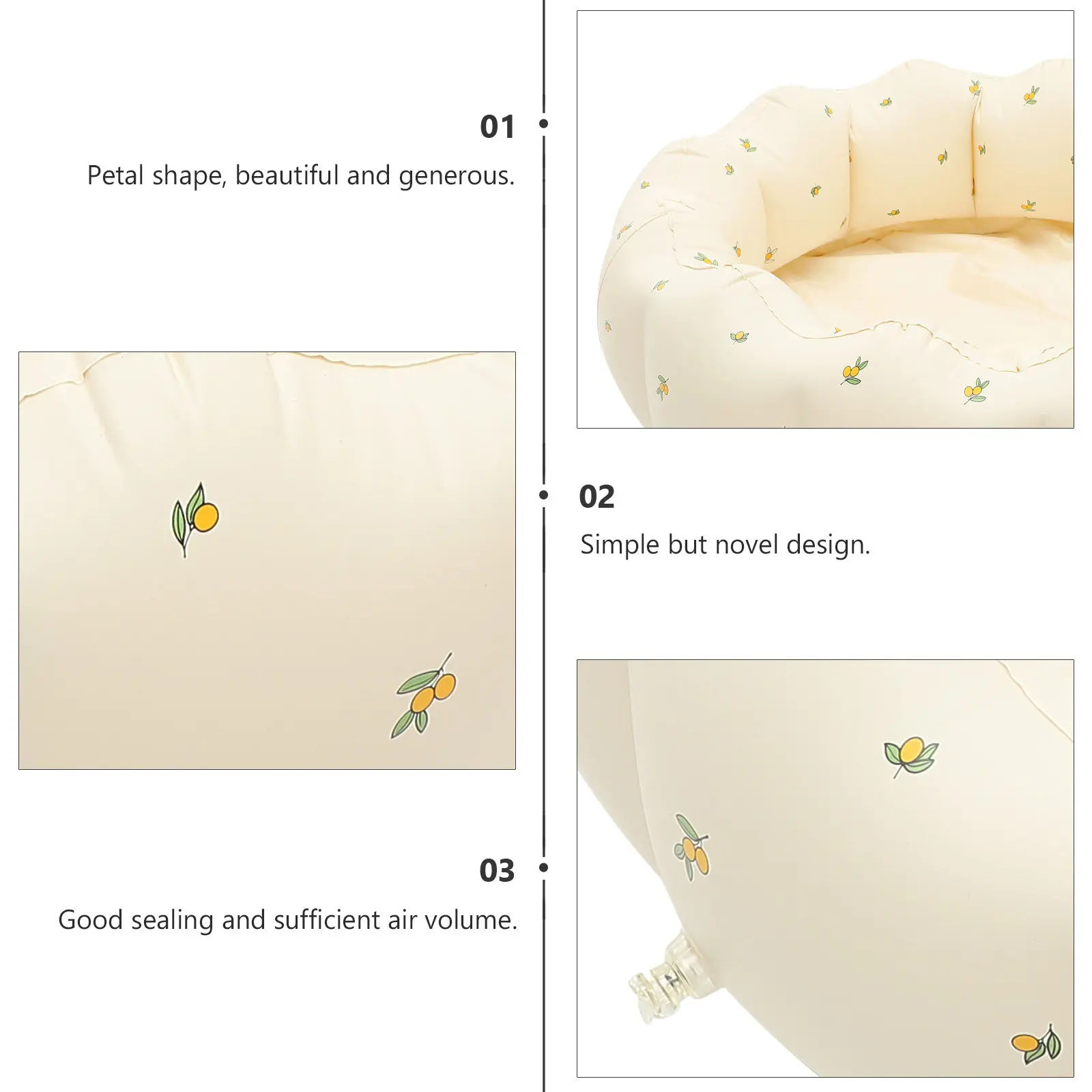 

Wear-Resistant Inflatable Pool Baby Supply Attractive Design Long Lasting Use Baby Pool Household Inflatable Pools