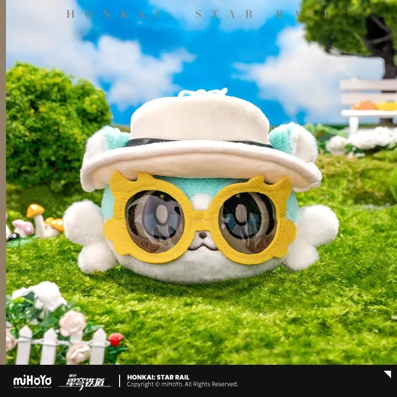 [Genuine] Game Honkai Star Rail Chimera Sound-Making Plush Pendant Anime Cosplay Diy Accessories Cartoon Bubble Keychain Gifts