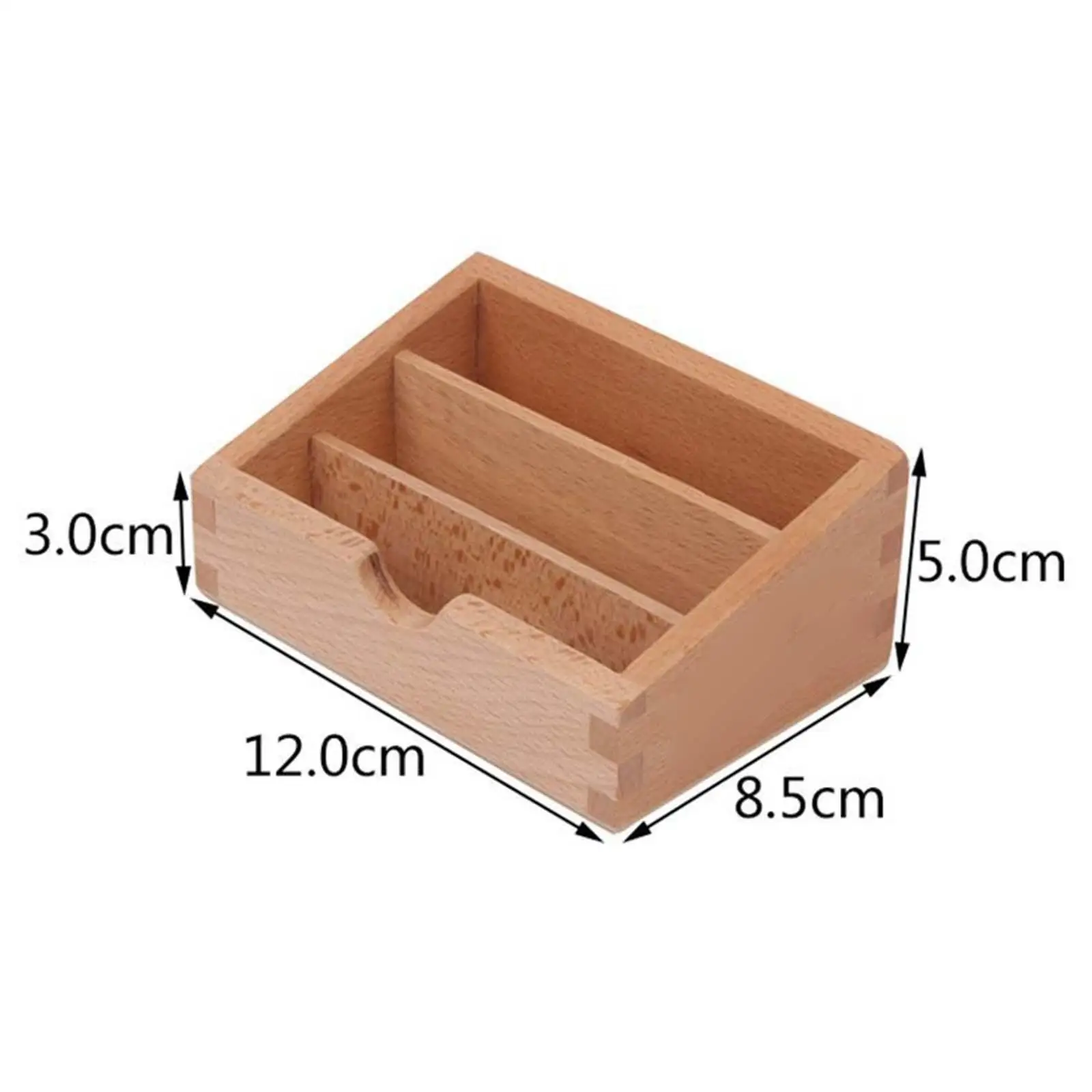 Montessori Material Cards Display Box, Cards Storage Box, for Children
