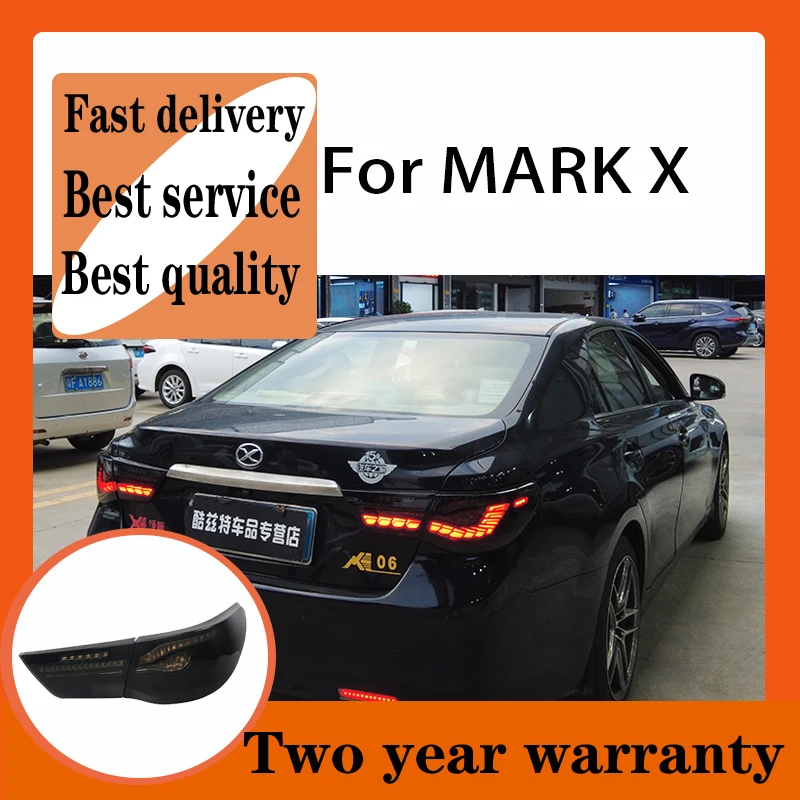 

Car Styling for Toyota Reiz Mark X LED Tail Lamp 2010-2013 Tail Light DRL Rear Turn Signal Automotive Accessorie Taillights