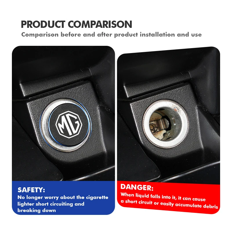 car cigarette lighter plug cap Dash Filler with No Smoking Symbol 8.3x2.8x1.2cm / 3.27x1.10x0.47(L*W*H)Package List Amazon.com: Cigarette Lighter Cover, Universal