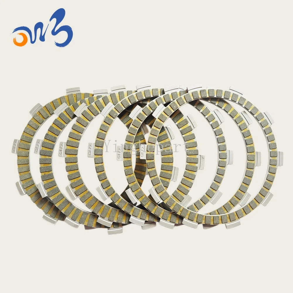 Clutch Friction Disc Plate Set Kit for QJMOTOR Flash300 SRV 300 Flash350 SRV 350 QJ300-12/12A QJ350-12B/12E