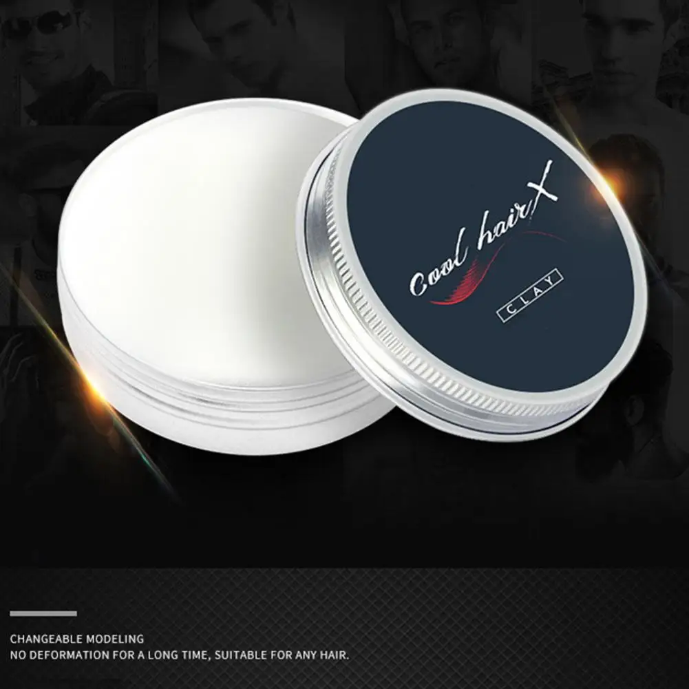 

Styling Cream for Hair Types Natural Nourishing Hair Wax Matte Finish Styling Cream for Men Multifunctional for Definition