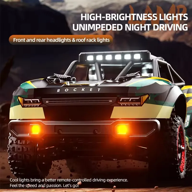 

Высокоскоростная радиоуправляемая гоночная машина 80 км/ч, масштаб 1:18, электрическая, с бесщеточным двигателем, светодиодами, металлическим редукторным валом, внедорожный дрифт-кар
