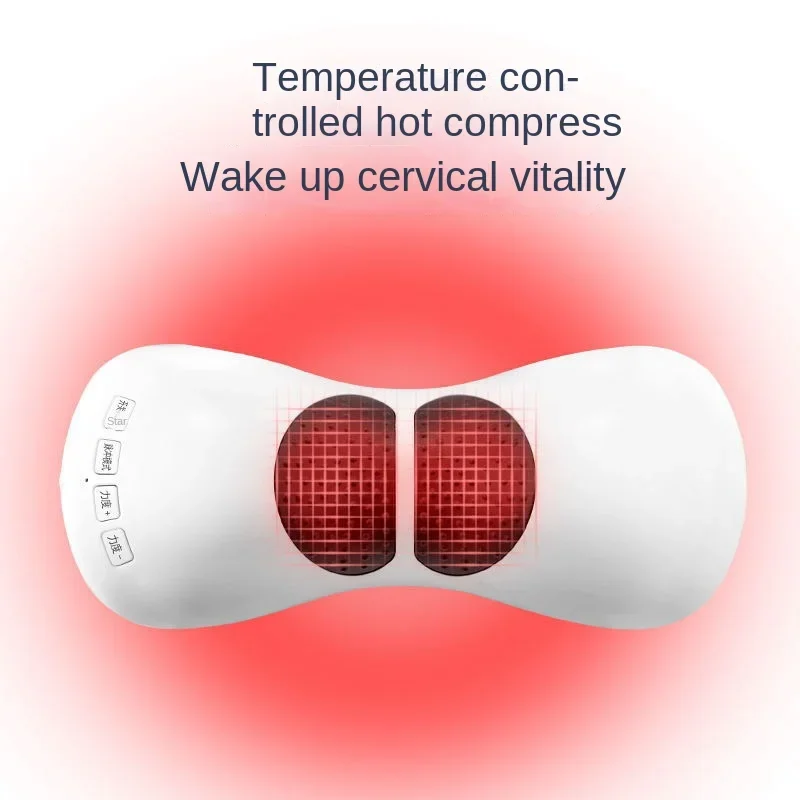 

New Cervical massager home pillow curvature neck protector neck shoulder hot compress smart massager neck artifact