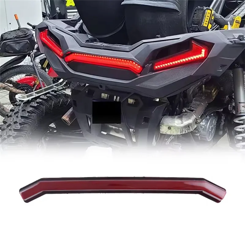 

Trending LED Center Tail Lights Brake Light Rear Accent Lamp Taillight For Polaris RZR Turbo Sportsman XP1000 2017-2022