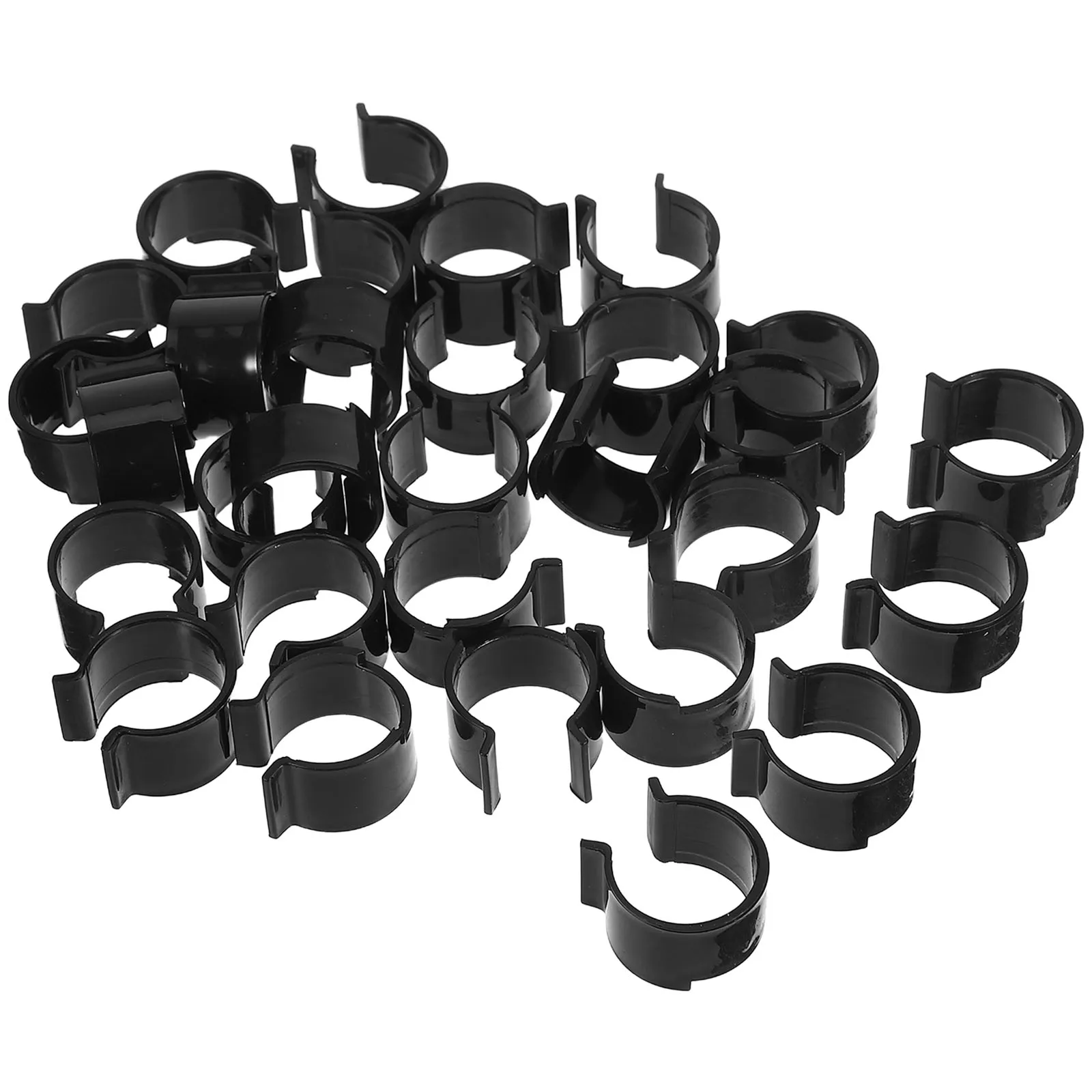 30 szt. Klipsów do pompki oleju oczyszczającego, plastikowe klipsy do głowicy pompki butelki, zamienne do dozowników balsamu, szamponu, butelek.