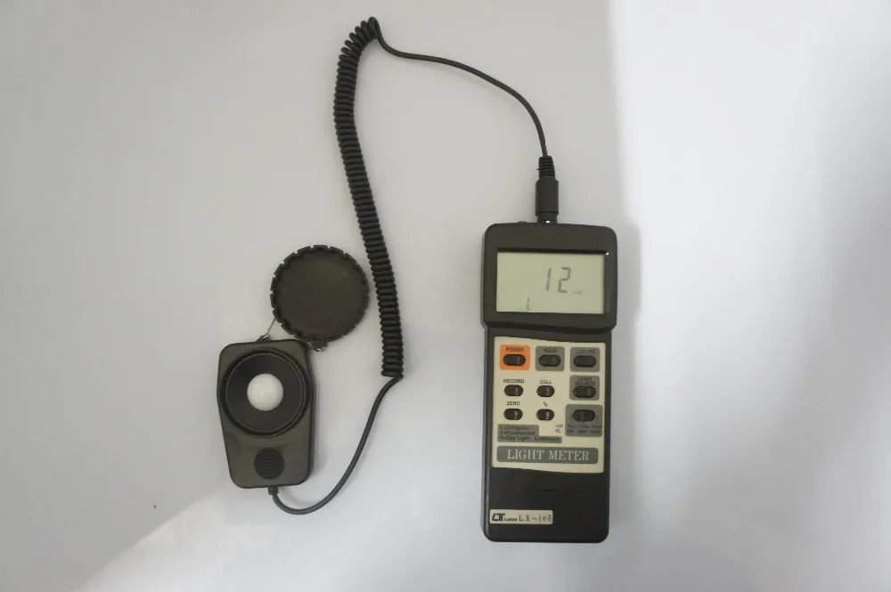 Lx-105  Light Meter lux meter  2000/20,000/50,000 Lux, RS232 Output