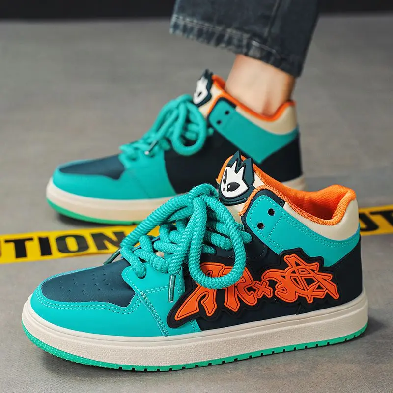 

Spring Autumn Sports Lace Up Male Shoes in Promotion Y2k Hot Selling Fashion Offer Sale Non Slip Designer New Casual Men's Boots