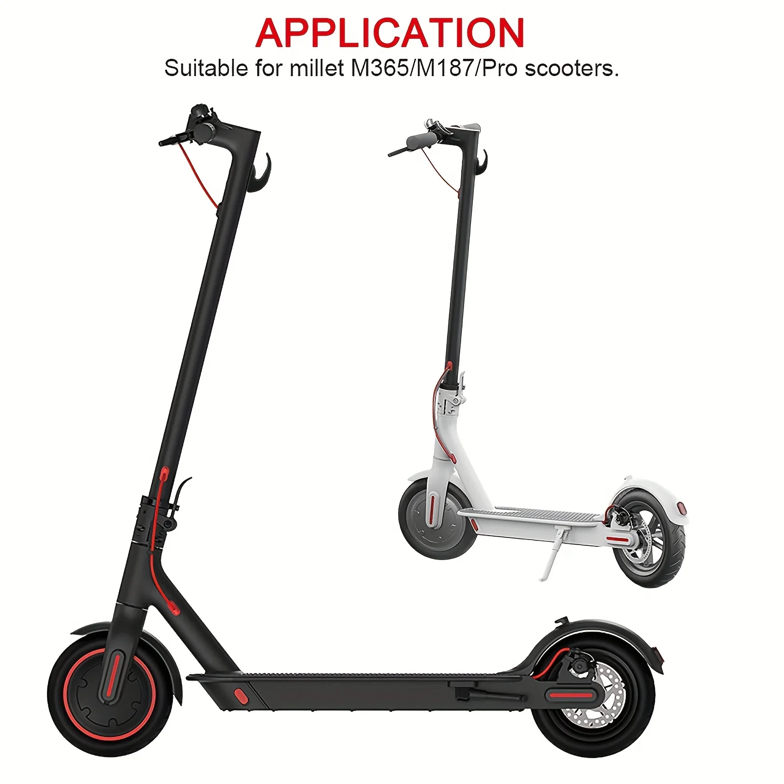 2 pezzi, gancio anteriore per Scooter elettrico gancio per artiglio anteriore leggero per Xiaomi Mijia M365/ M365 Pro/ M187