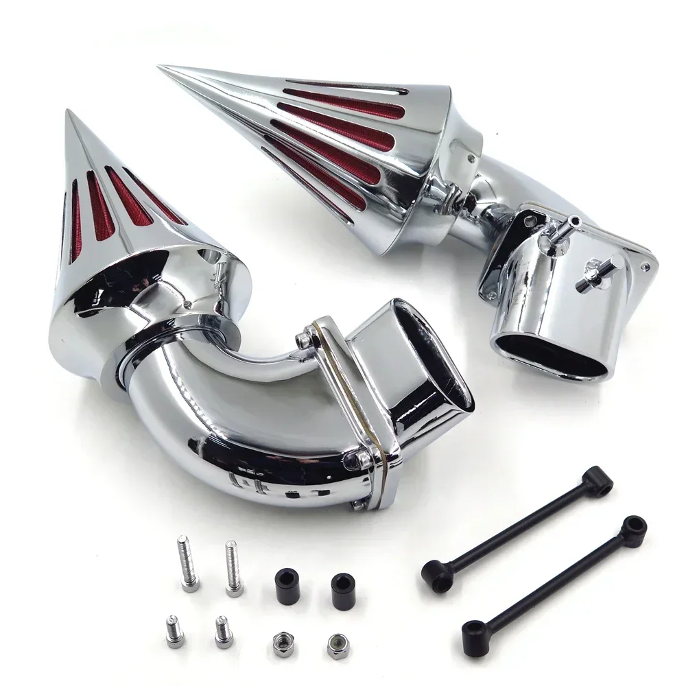 Cone Spike Air Cleaner Kit Intake Filter For Suzuki Boulevard M109 (All Year) Motorcycel Parts Billet Aluminum