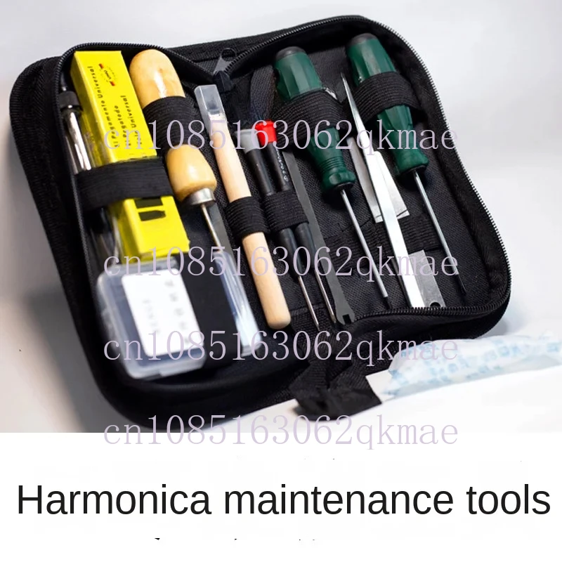 

Harmonica Repair Tuning Kit Bruce Chromatic Polyphonic and Disassembly Cleaning Tool Universal