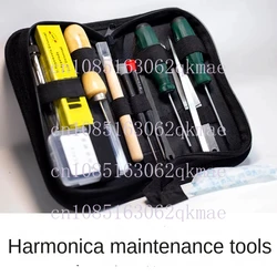 Harmonica Repair Tuning Kit Bruce Chromatic Polyphonic  and Disassembly Cleaning Tool Universal