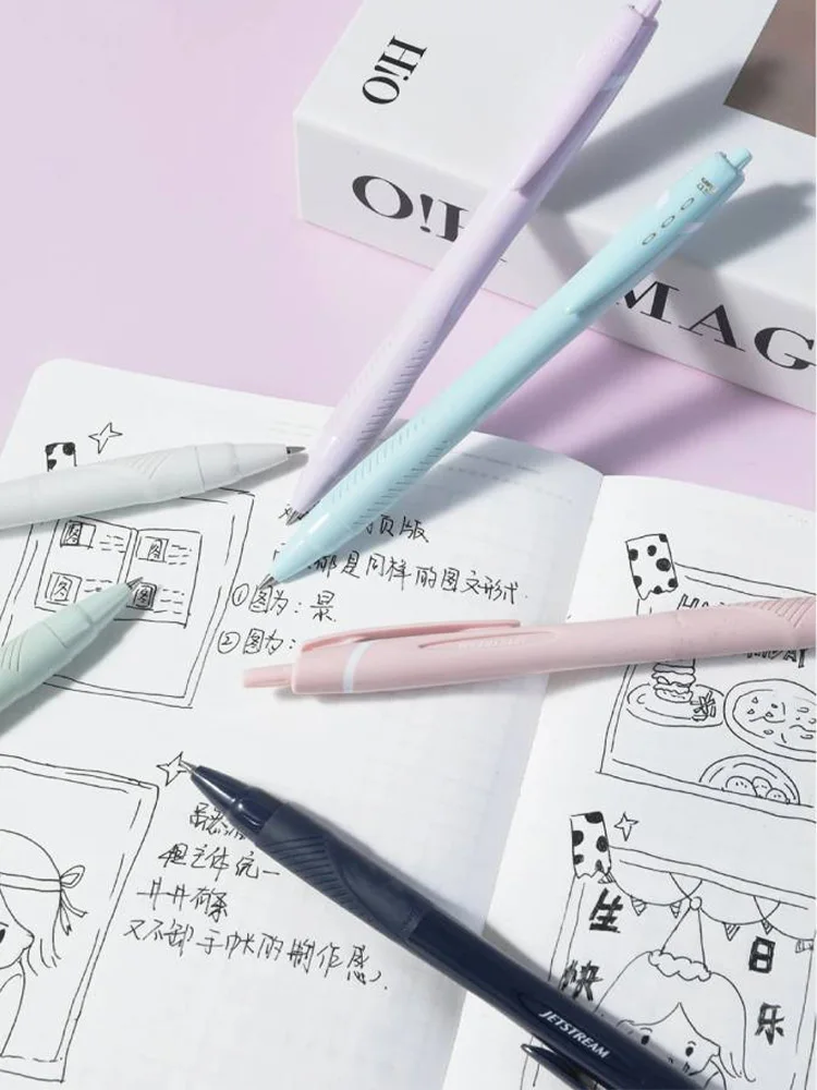 Uni JETSTREAM Ballpoint Pen Ultra Smooth Writing Signature Pens, Handwriting Quick Drying Novelty Supplies galos para enfermeras image 6