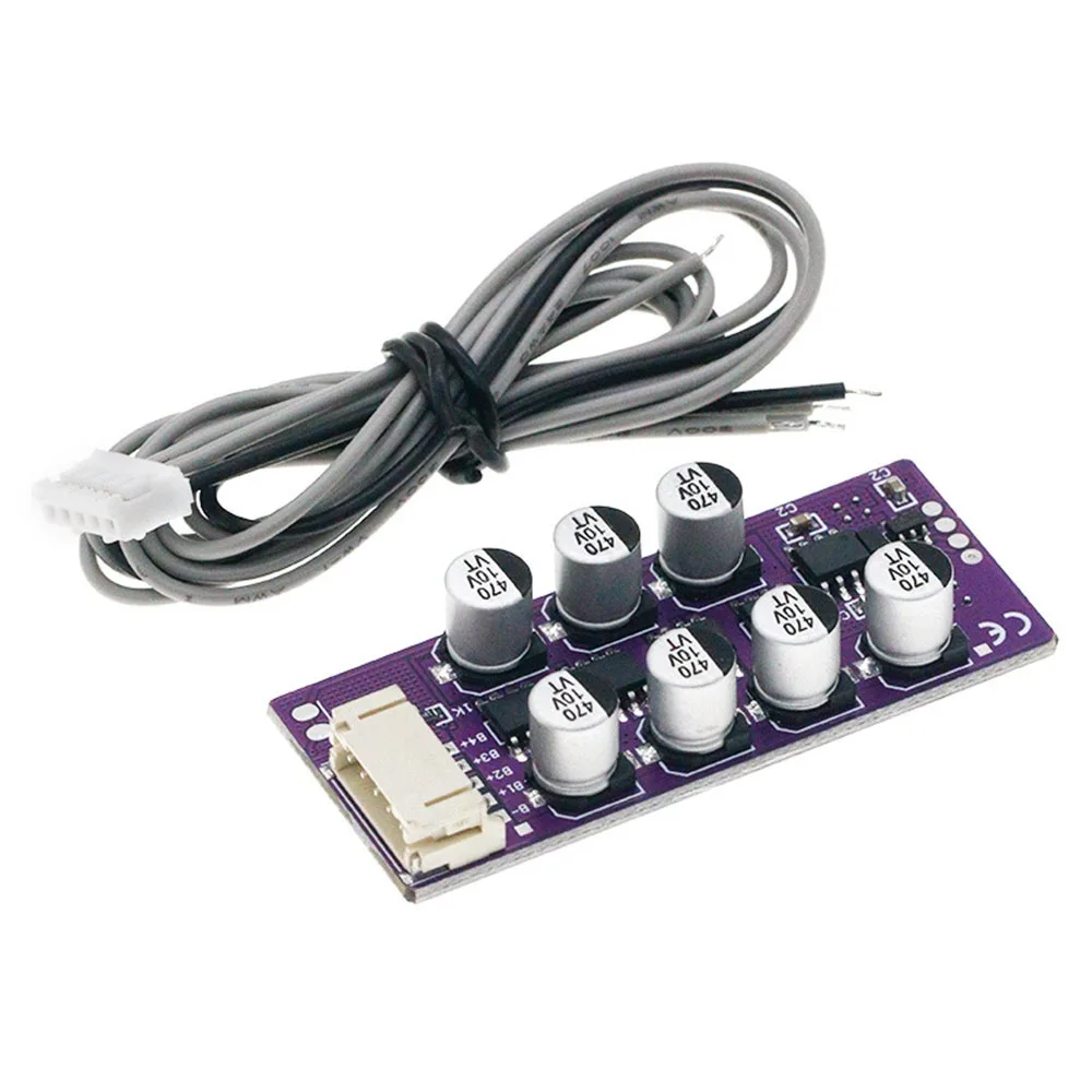 

24AWG BMS Board 3S 4S 5S 6S Large Current Active Equalization Board Low Heating Universal Lithium Battery Balancer LiFePo4