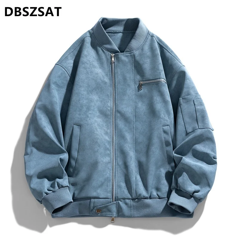 2029 Classic Cotton-Padded Men's Fleece Jacket  Cotton-Padded Jacket European Size Loose Winter Coat New Fashion Coat